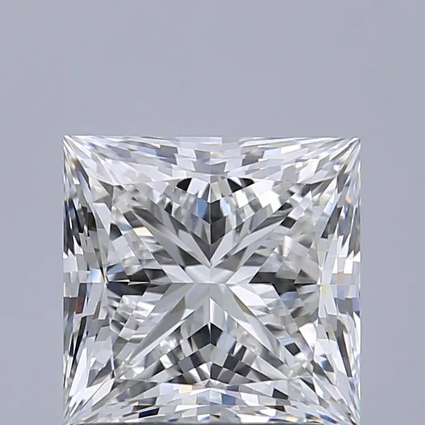 1.21ct PRINCESS F VVS1 Natural diamond