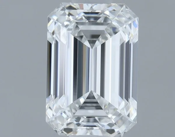 0.52ct EMERALD F VVS1 Natural diamond