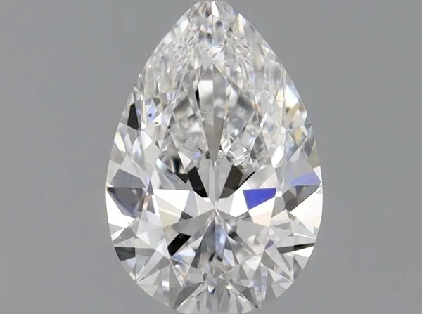 0.38ct PEAR D VS2 Natural diamond