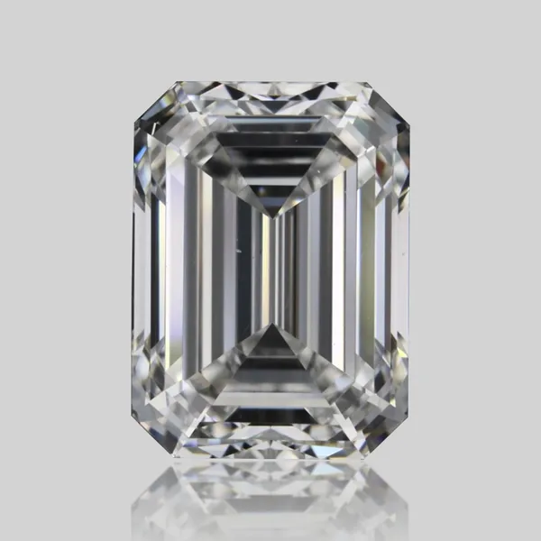0.7ct EMERALD F VS2 Natural diamond