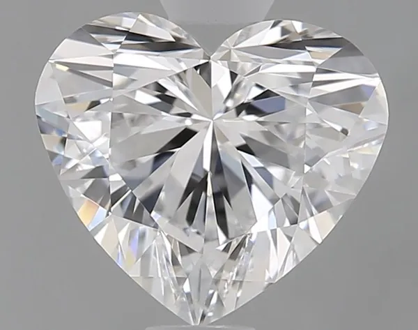 0.9ct HEART D VVS2 Natural diamond