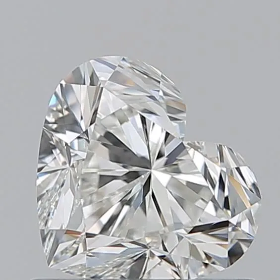 0.9ct HEART H VVS2 Natural diamond