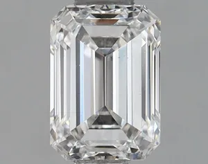 0.72ct EMERALD F VS1 Lab diamond