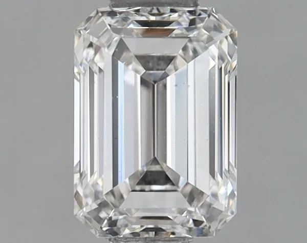 0.72ct EMERALD F VS1 Lab diamond