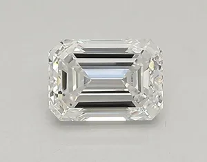 0.47ct EMERALD D VVS1 Lab diamond
