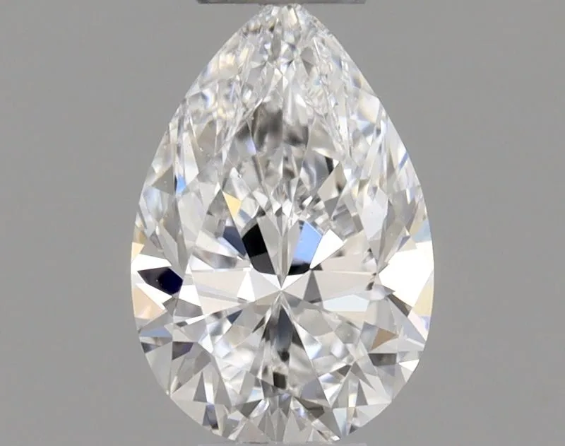 0.32ct PEAR D VS2 Natural diamond