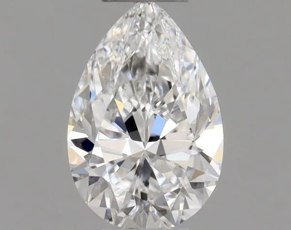 0.32ct PEAR D VS2 Natural diamond