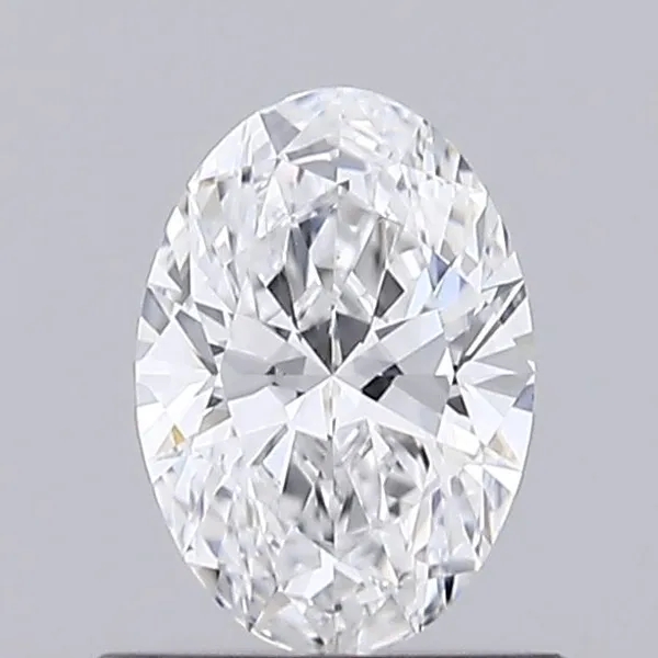 0.54ct OVAL D VVS1 Lab diamond