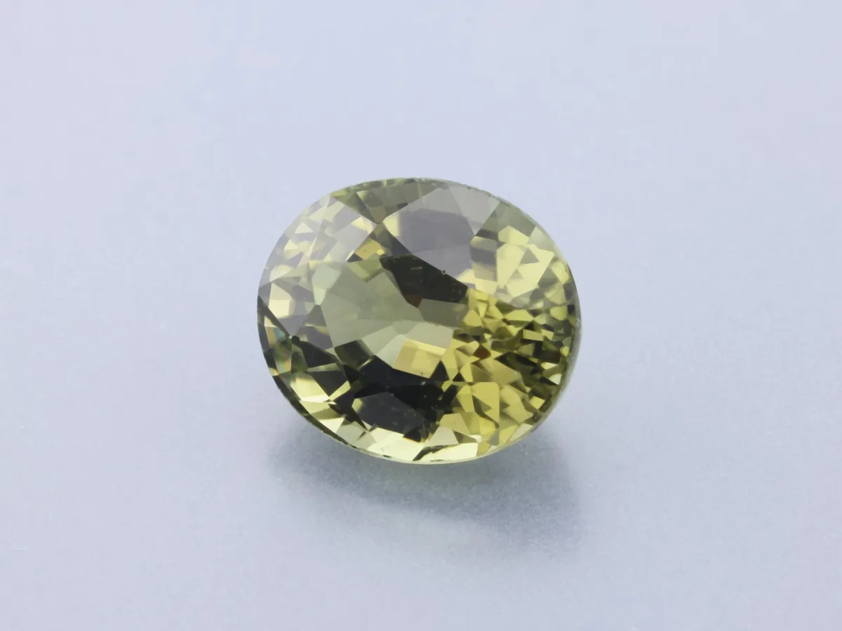 1.92ct Green Tourmaline, Oval gemstone