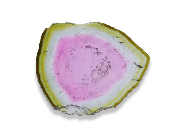 5ct Parti Tourmaline, Free Form cut gemstone