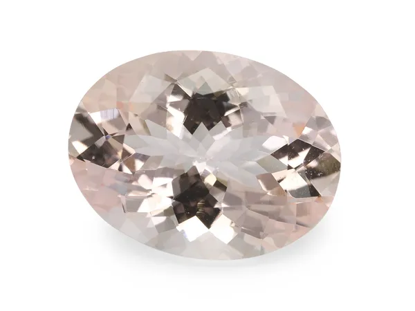 7.74ct Pink Morganite, Oval cut gemstone