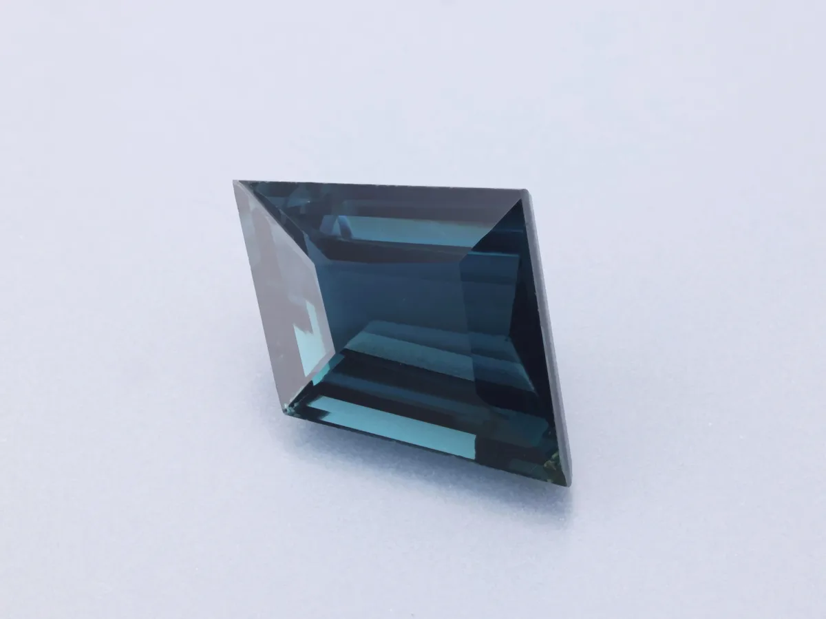 2.3ct Blue Tourmaline, Free Form gemstone