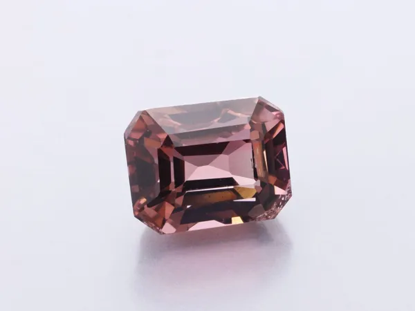 1.96ct Parti Tourmaline, Emerald Cut gemstone