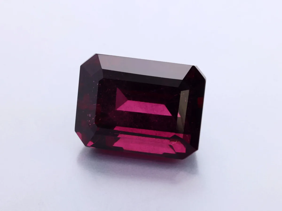 10.29ct Purple Garnet, Emerald Cut gemstone