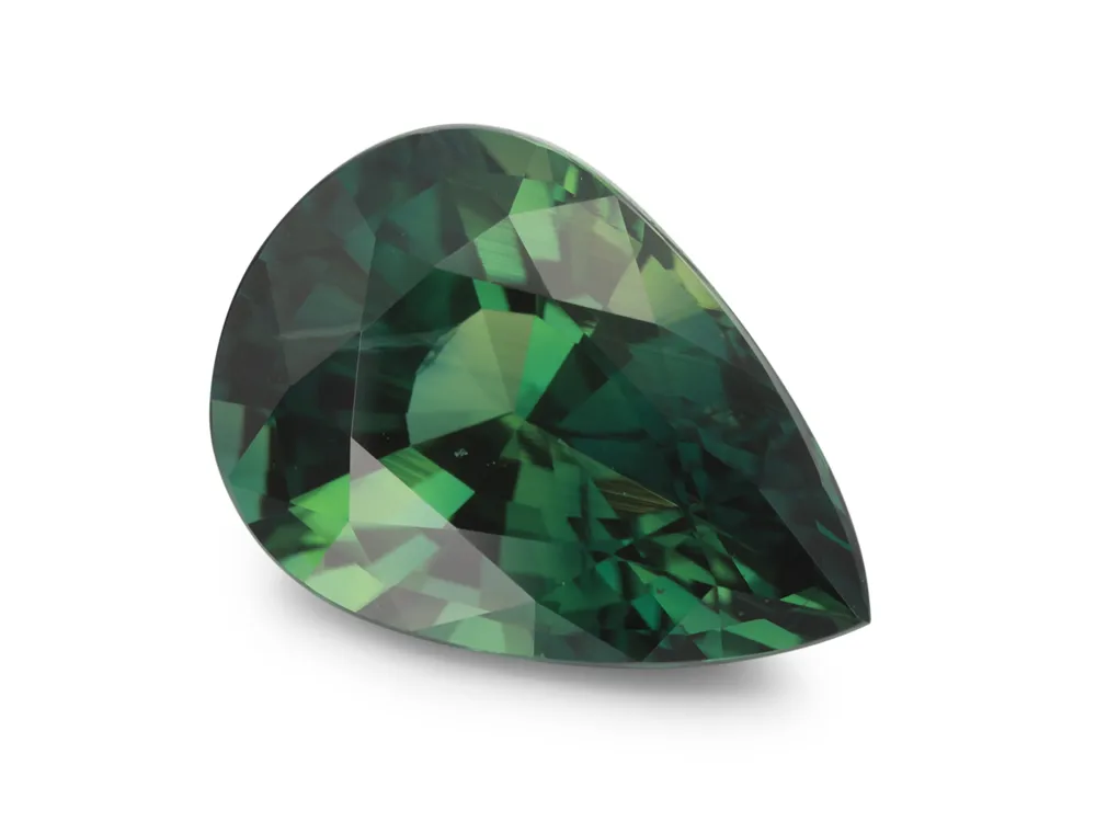 3.07ct Parti Sapphire, Pear Shape gemstone