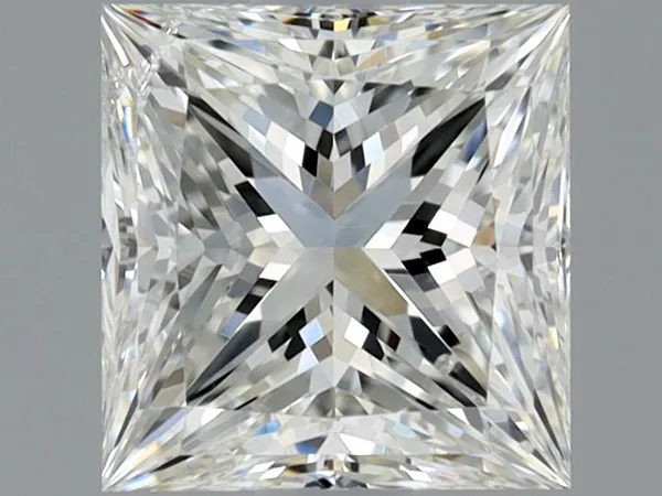 1.02ct PRINCESS G SI2 Natural diamond