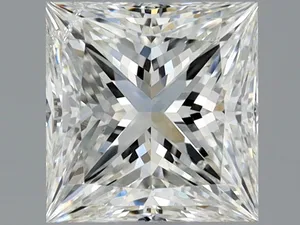 1.02ct PRINCESS G SI2 Natural diamond
