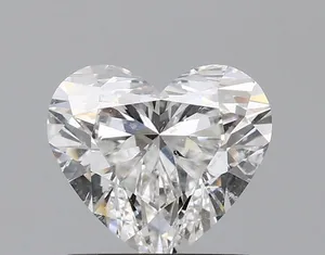 1.02ct HEART F SI2 Natural diamond