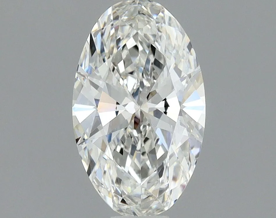 0.54ct OVAL F VVS1 Natural diamond