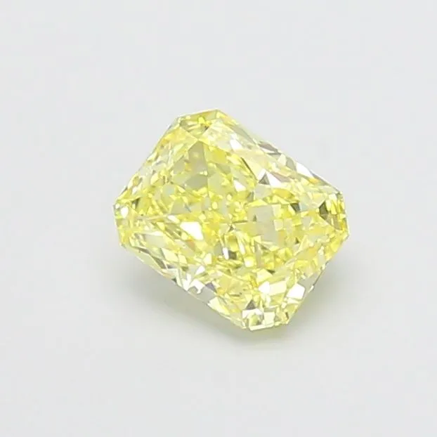 1.04ct RADIANT Fancy Intense Yellow VS1 Coloured Lab diamond