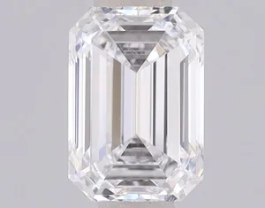 0.64ct EMERALD D VVS1 Lab diamond
