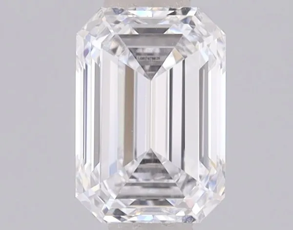 0.64ct EMERALD D VVS1 Lab diamond