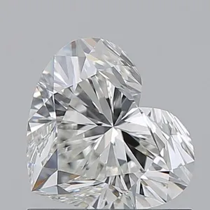 0.91ct HEART H VVS2 Natural diamond
