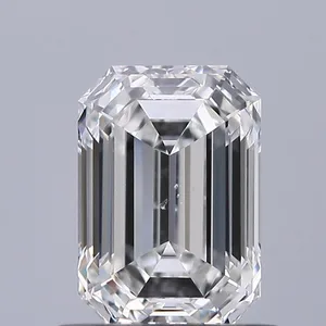 0.7ct EMERALD F SI1 Natural diamond