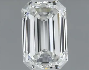0.53ct EMERALD G IF Natural diamond