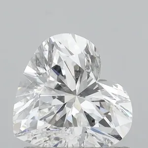 1ct HEART D VVS2 Lab diamond
