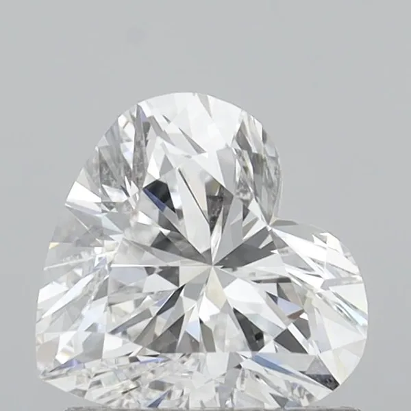 1ct HEART D VVS2 Lab diamond