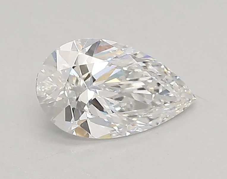 0.58ct PEAR D IF Lab Grown diamond