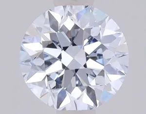 0.99ct ROUND Fancy Blue VS2 Coloured Lab diamond