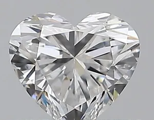 0.36ct HEART E VVS1 Natural diamond