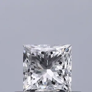 0.4ct PRINCESS D VVS1 Natural diamond