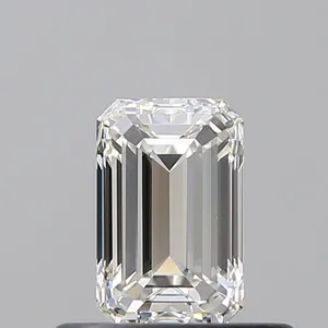 0.5ct EMERALD H VVS2 Natural diamond