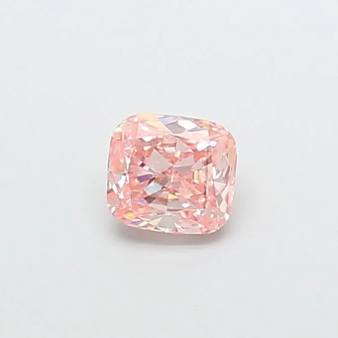 1.01ct CUSHION Fancy Intense Pink VS2 Coloured Lab diamond