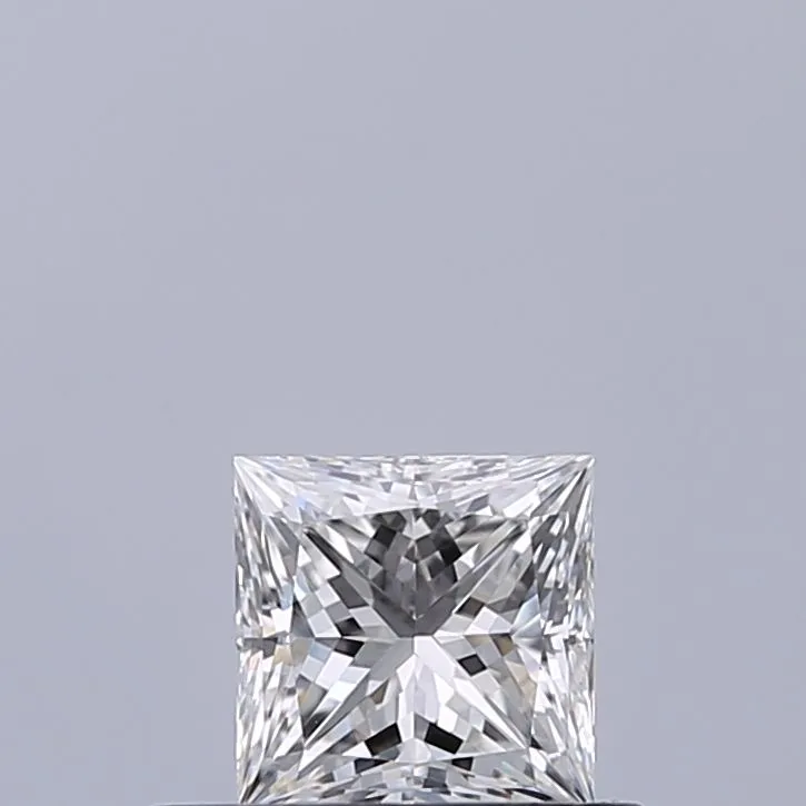 0.41ct PRINCESS F VVS2 Natural diamond