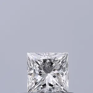 0.41ct PRINCESS F VVS2 Natural diamond