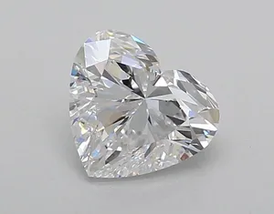 1ct HEART D VS1 Lab diamond