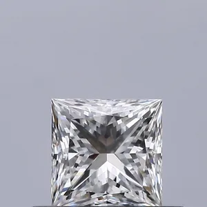 0.41ct PRINCESS G VVS1 Natural diamond