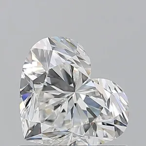 0.91ct HEART H VS2 Natural diamond