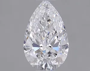 0.41ct PEAR D VVS2 Natural diamond