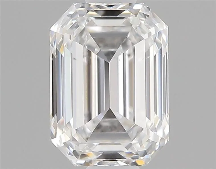 0.70ct EMERALD D SI2 Natural diamond