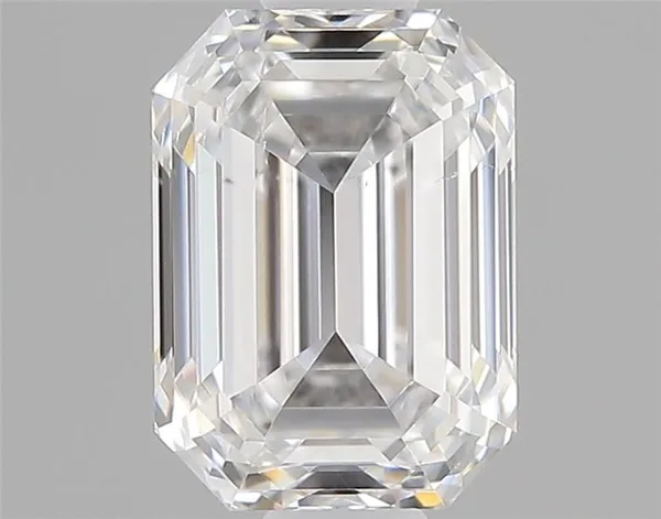0.7ct EMERALD D SI2 Natural diamond