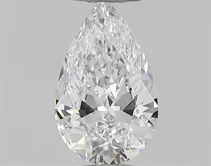 0.38ct PEAR D SI1 Natural diamond