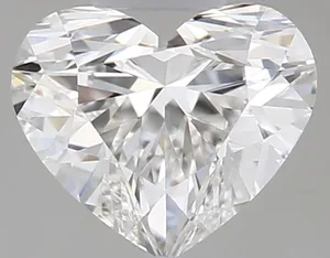 0.35ct HEART F VVS1 Natural diamond