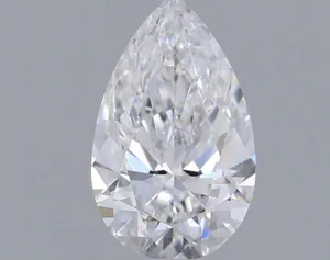 0.33ct PEAR D VVS2 Natural diamond