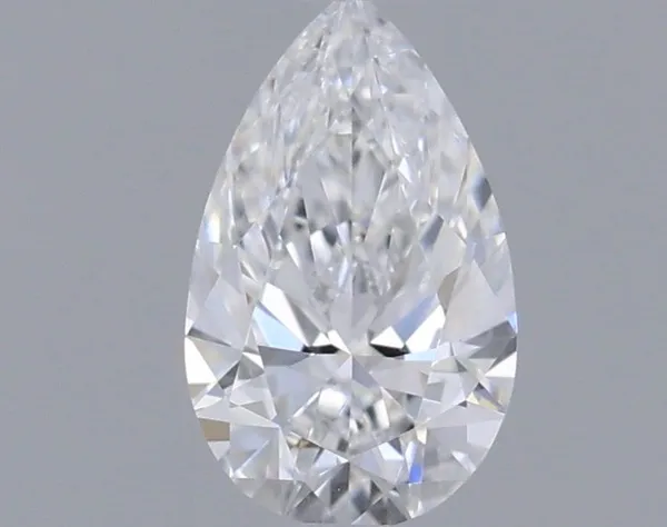 0.33ct PEAR D VVS2 Natural diamond