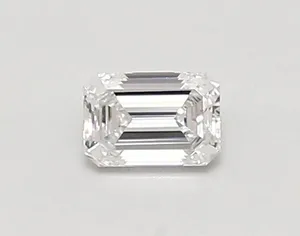 0.44ct EMERALD D VVS2 Lab diamond